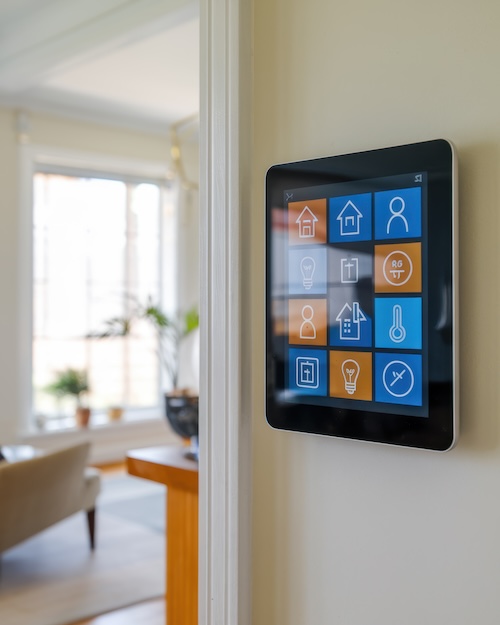 Smart home control panel